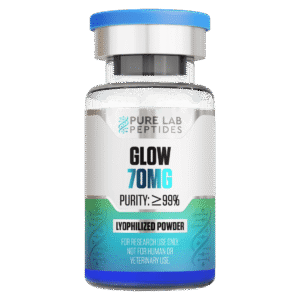 glow (ghk cu 50mg + tb 500 10mg + bpc 157 10mg) 70mg blend